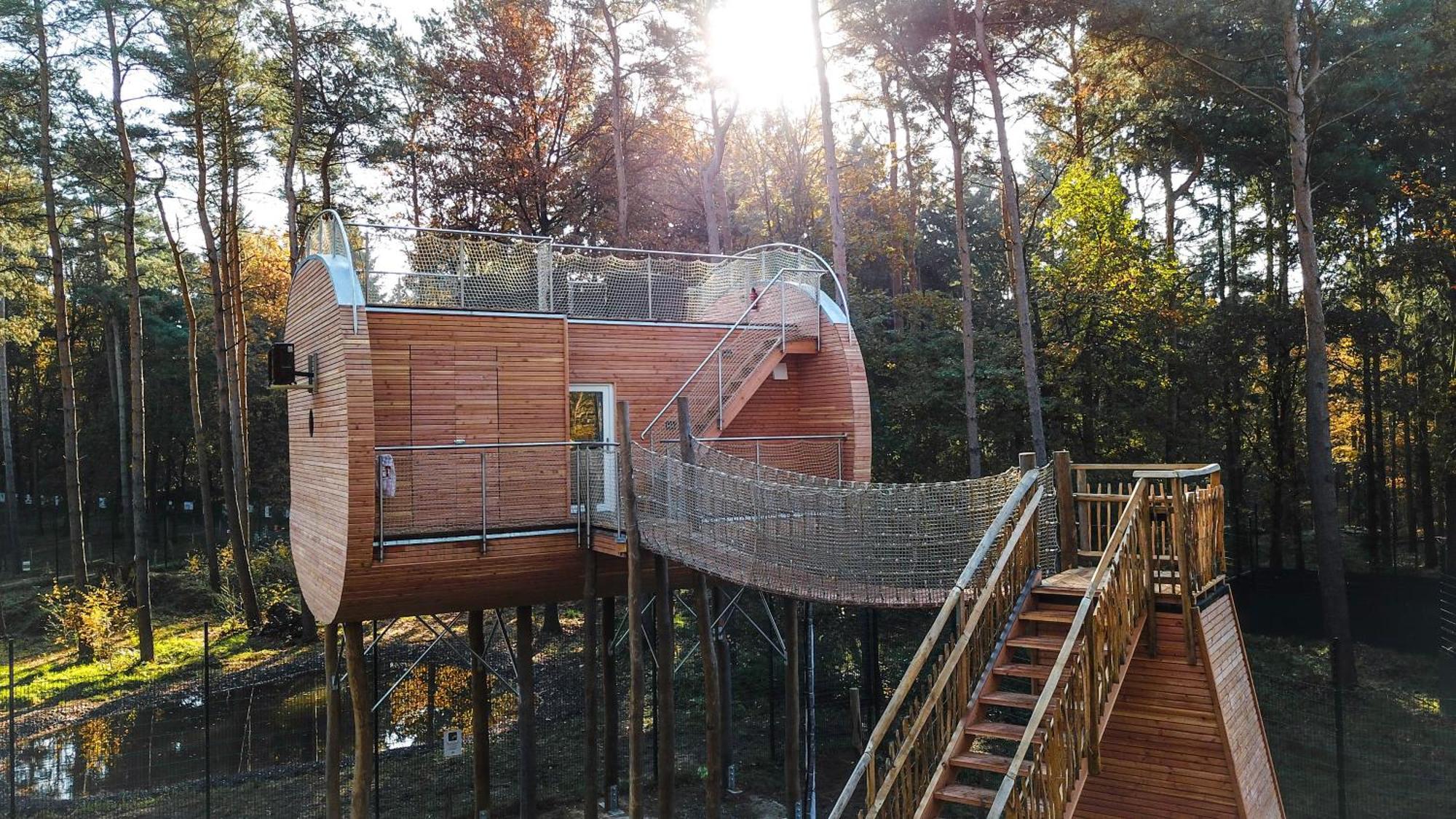 Tree Inn - Das Baumhaushotel Dörverden Exteriör bild